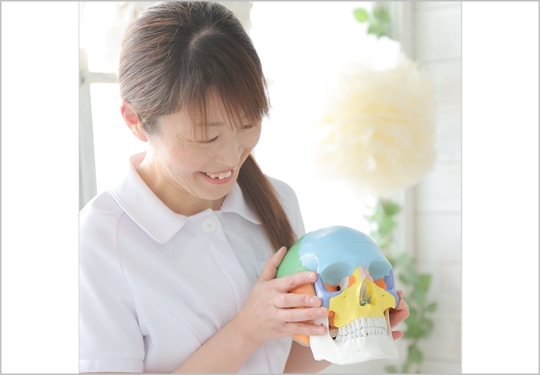 頭蓋骨と院長